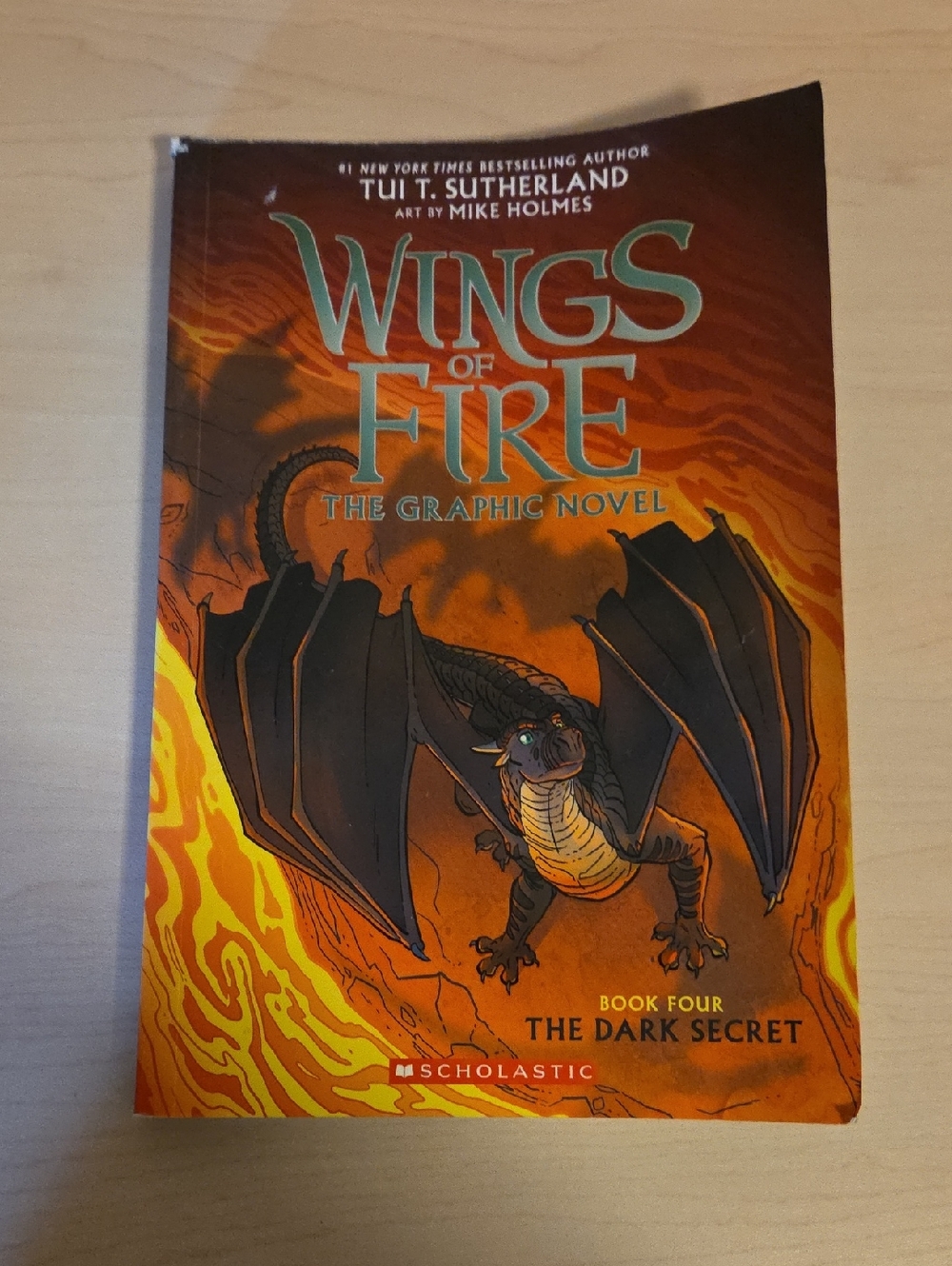 Wings of Fire Graphic Novel - Book Four - The Dark Secret